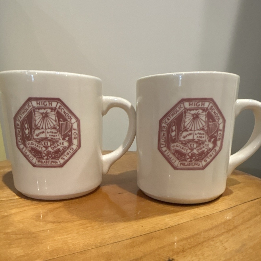 Little Flower Catholic High School Philadelphia Collectible Mugs Set of 2 Made …